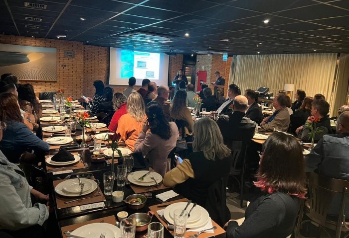 E-HTL promove roadshow em Porto Alegre com mais de 40 agentes de viagens O evento ocorreu no Restaurante Coco Bambu Porto Alegre (Foto: divulgação/E-HTL)