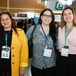 Rafaela Brow e Lizandra Pajak, da Aviareps, Joyce Cordeiro, de St Martin