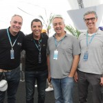 Roberto Affonseca, da MSC, Gilberto Guitti, da Polishop, Sylvio Ferraz, de BeFly, e Marco Ferraz, da Clia Brasil Roberto Affonseca, da MSC, Gilberto Guitti, da Polishop, Sylvio Ferraz, de BeFly, e Marco Ferraz, da Clia Brasil
