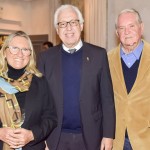 Rosa Masgrau, do M&E; Márcio Favilla, da Academia Brasileira de Eventos e Turismo; e Roy Taylo, do M&E