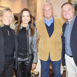 Rosa Masgrau, do M&E; Rosa Volk, secretária de Turismo de Gramado; Roy Taylo,do M&E; e Ângelo Sanches, CEO da Terroir  Wine Experience