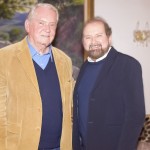 Roy Taylor, do M&E e Guilherme Paulus, proprietário do Castelo St. Andrews
