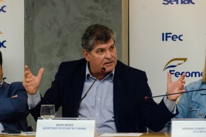 Secretário de Turismo do Rio de Janeiro, Sávio Neves, agora também é diretor do Brasil C&VB (Reprodução/Fabrício Gomes)