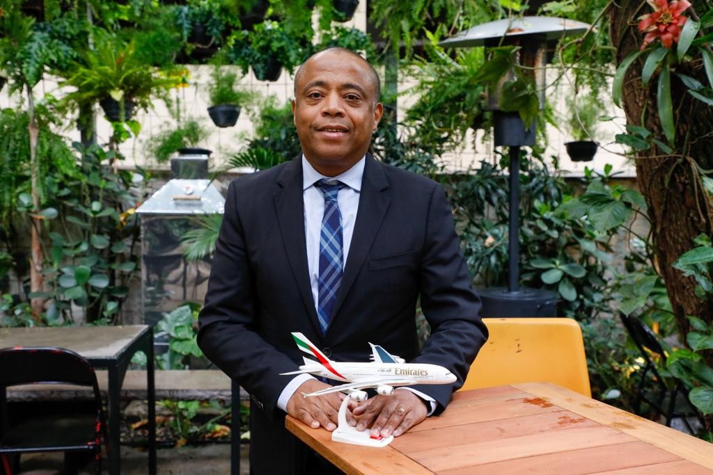 Stephane Perard, diretor-geral da Emirates no Brasil