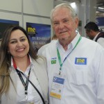 Suelda Vicente, da TAP, e Roy Taylor, do M&E