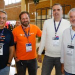 Sylvio Ferraz, Luti Guimarães, Marcelo Cohen, da Befly, e Marc Olichon, Turisangria