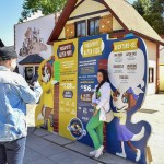 Todos os atrativos têm uma indicação de altura mínima e por isso o Alpen Park conta com réguas, além de informes sobre promoções espalhados