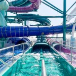 Três toboáguas estão disponíveis no MSC World Europa com diferentes níveis de intensidade