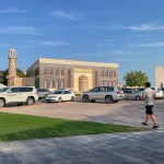 Vista para a Mesquita Katara, em Doha