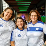Joyce Cordeiro, Aviareps cuida de Paradise Coast, Karen Schmidt, do Best Western, e Ana Elisa Facchinato, do Brand USA