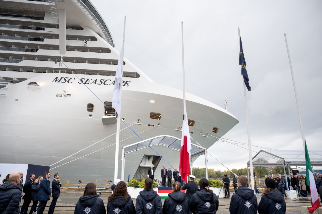 MSC Seascape é entregue à MSC; inauguração acontece em Nova York em dezembro seascape