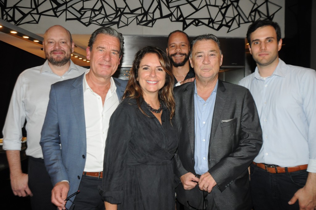 Abel Neto, Thomas Dubaere, Antonietta Varlese, Marcos Martins, Olivier Hick e João Dias, da Accor