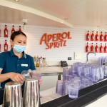 Bar Aperol Spritz no Costa Firenze