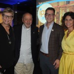 Barbara Picolo, da ETS, Ricardo Roman, Malcolm Smith, do IPW, e Danielle Roman, da Interamerican