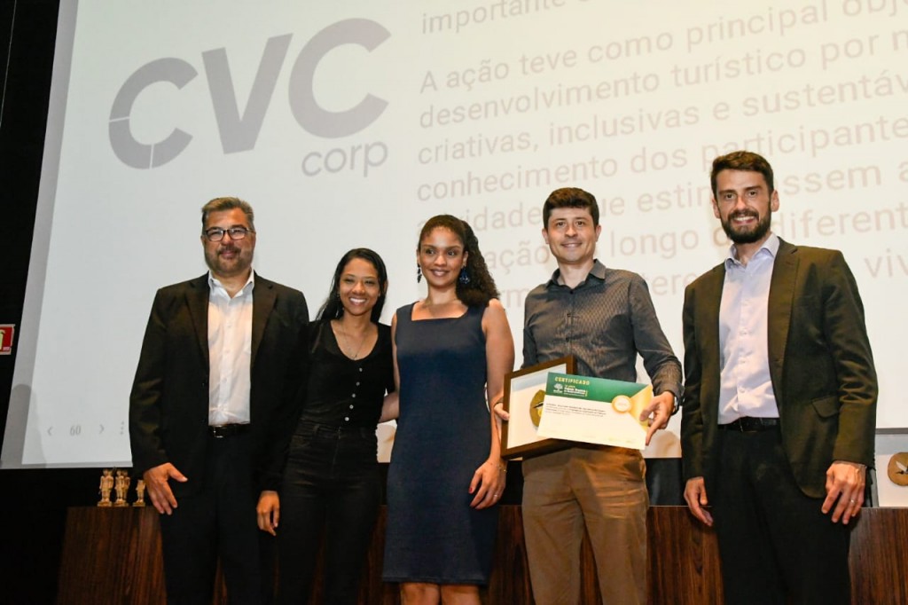 CVC celebra reconhecimento no Prêmio Braztoa de Sustentabilidade Braztoa-CVCCorp
