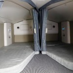 Cama de descanso para os pilotos