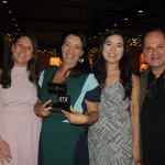 Cris Jayme e Paula Gushi, da Europlus, com Dinah Policarpo e Ney Neves, da AMR