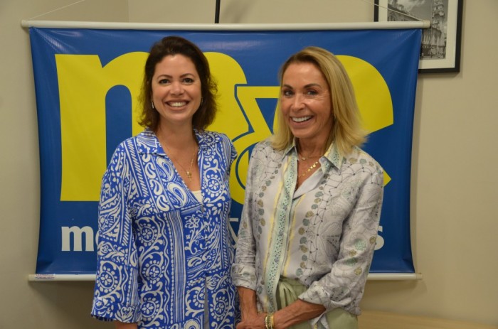 Interep celebra 40 anos com ações especiais e o melhor ano da história em 2022 Rebeca Ferreira, diretora comercial e Cynthia Rodrigues, diretora geral, da Interep (Foto: Janaina Brito)