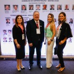 Elenice Zaparoli, Keila Moreira, e Aline Moretto, do Visite São Paulo, com Fernando Guinato, do Sheraton WTC