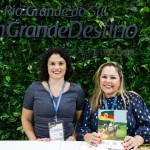 Fernanda Meinerz, da Turistur, e Cristina Beleza, da Setur-RS