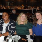 Georgia Mariano e Mariana Barreto, da Diversa, com Fernanda Almeida, da New Age