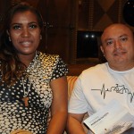 Hosana Lira, da Ágil Tour, e Fabiano Santana, da Náutica Turismo