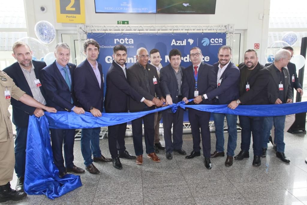 Autoridades estaduais, representantes do trade turístico e do setor aéreo prestigiam abertura de novas rotas e a inauguração do CAT Foto Goiás Turismo 