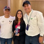 Heron Duarte, da North America, Isabelle Pereira Dutra, da Tio Orlando e Luis Borges, da North America