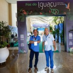 Jaime Santos, do Village Porto de Galinhas, e Luiz Estevão, do Viva Solar Porto de Galinhas