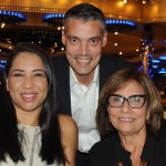 Janaina Siqueira, da Take Tours, Vinicius Freitas, da Costa, e Marianne Saramago, da Ematour Janaina Siqueira, da Take Tours, Vinicius Freitas, da Costa, e Marianne Saramago, da Ematour