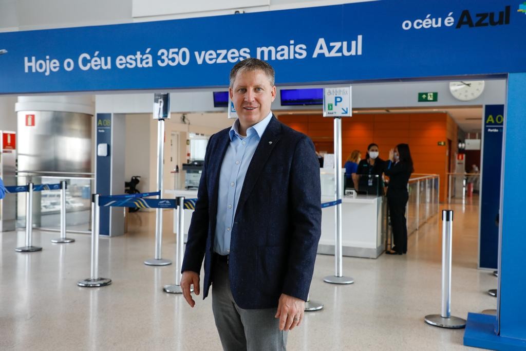 John Rodgerson CEO da Azul 1 BNDES financia aquisição de dez jatos da Embraer à Azul por R$1,9 bilhão
