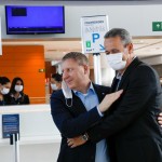 John Rodgerson, CEO da Azul, e Gustavo Müssnich, presidente da Aeroportos Brasil Viracopos (ABV) John Rodgerson, CEO da Azul, e Gustavo Müssnich, presidente da Aeroportos Brasil Viracopos (ABV)