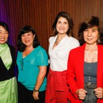 Leila Minatogawa, e Marta Shinozaki, da TGK Travel, Silva Sá, da Tablet Tours, e Marta Ogata