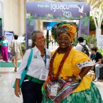 Mari Masgrau, do M&E, Lucicleide Nascimento, da Setur-BA