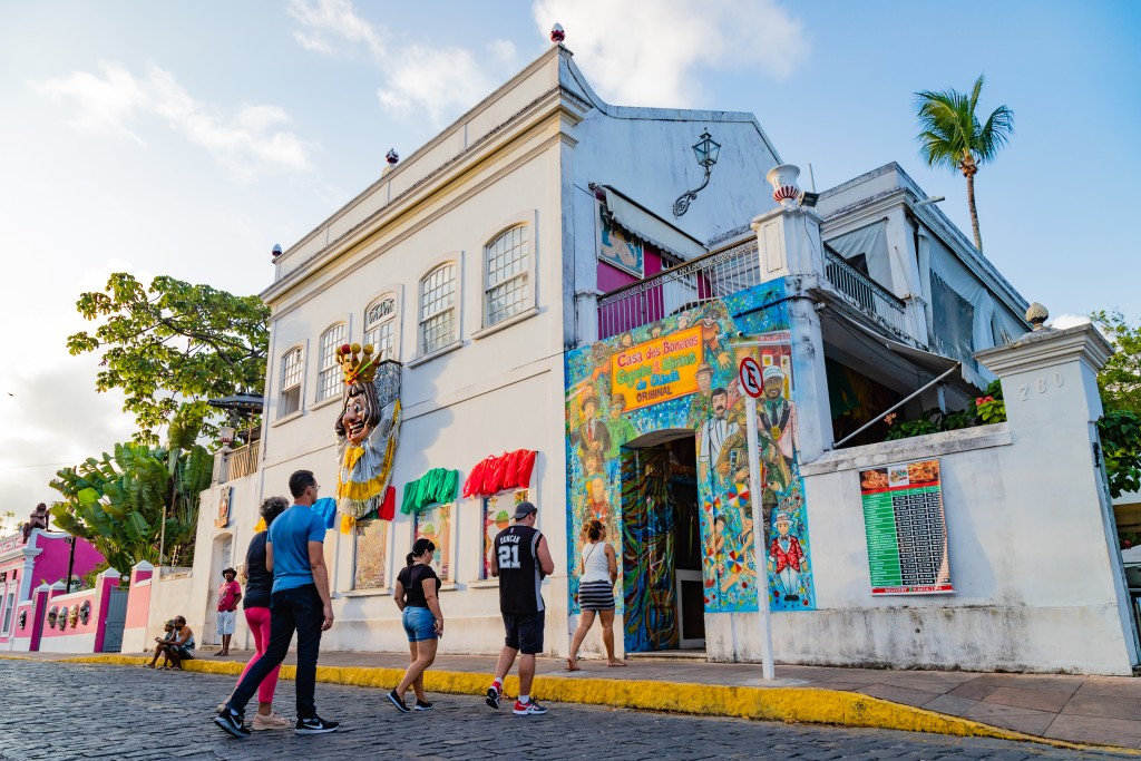 Pernambuco celebra retomada da aviação, dos eventos e da promoção turística em 2022 Olinda - Casa do Bonecos Gigantes - Foto Arquimedes Santos