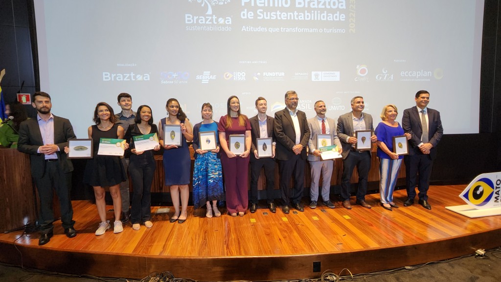 Os vencedores do Prêmio Braztoa de Sustentabilidade 2022 - 2023