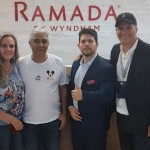 Patricia Signori de Bortoli, Heron Duarte, Daniel Galvão (Ramada) e Luis Borges