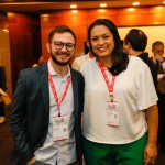 Pedro Pauli e Fernanda Ascar, do São Paulo Turismo