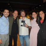 Raul Macedo e Eduardo de Paula, da Welcome Weddings, com Ney Neves e Dinah Policarpo, da AMR, e Marjorie Schroeder, da Imaginadora