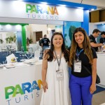 Renata Sakamoto, diretora administrativa do IDESTUR, Elaine da Luz, da Paraná do Turismo