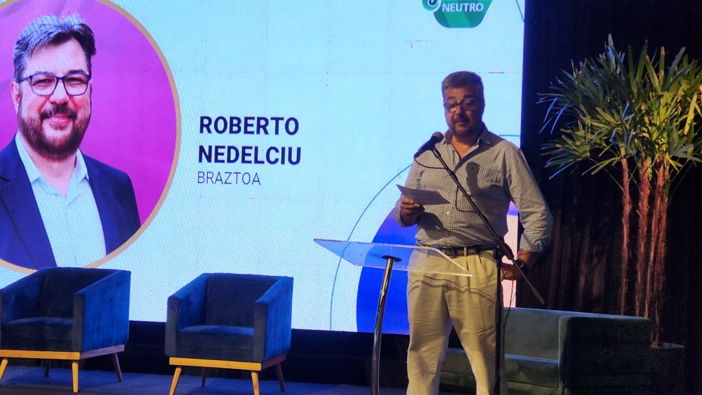 .Roberto Nedelciu, presidente da Braztoa .Roberto Nedelciu, presidente da Braztoa
