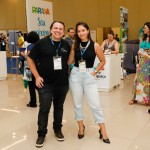 Rodrigo Mattjie e Geovana Gasparoto, comunicação e Marketing, do Visit Iguassu