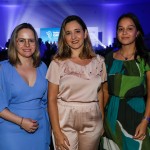 Teresa Raquel Angheben, Itaipu Binacional, Elaine Tenerello, diretora executiva, e Geovana Gasparoto, comunicação e Marketing, do Visit Iguassu