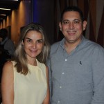 Thaís Machado, da FRT, e Fabiano Camargo, da CT Operadora