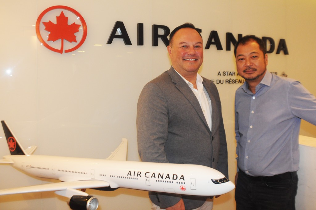 Virgilio Russi e Giancarlo Takegawa Air Canada