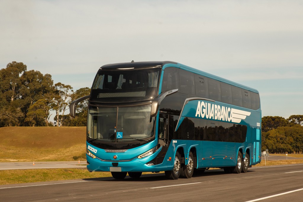 aguia branca onibus marcopolo Viação Águia Branca lança passagens a partir de R$ 39,90 e descontos de 60%