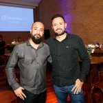 Éverton Souza, da Abreu, e Fernando De Meo, da CVC Corp