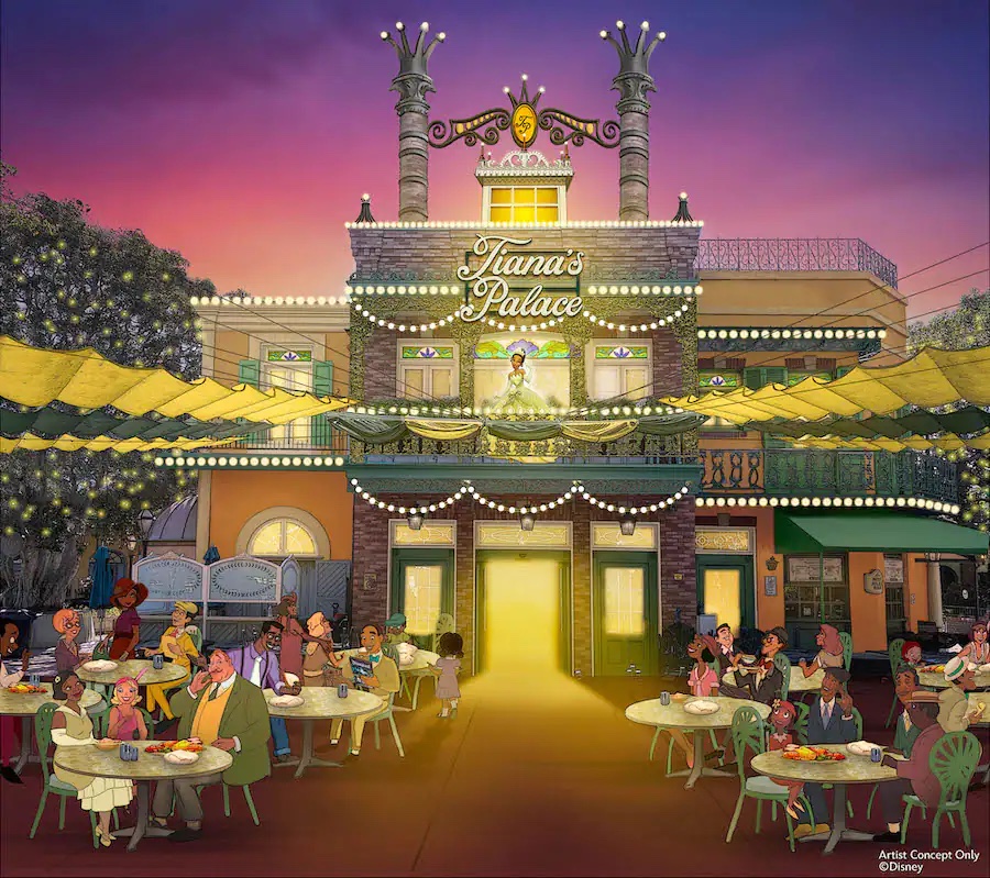 Disney anuncia restaurante exclusivo de Tiana, da "Princesa e o Sapo", na Califórnia 1 13r89p1i3uhr7o8g13twgsfer46y
