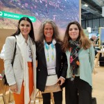 Dália Palma e Filipa Lucena, da BTL, com Mari Masgrau, do M&E