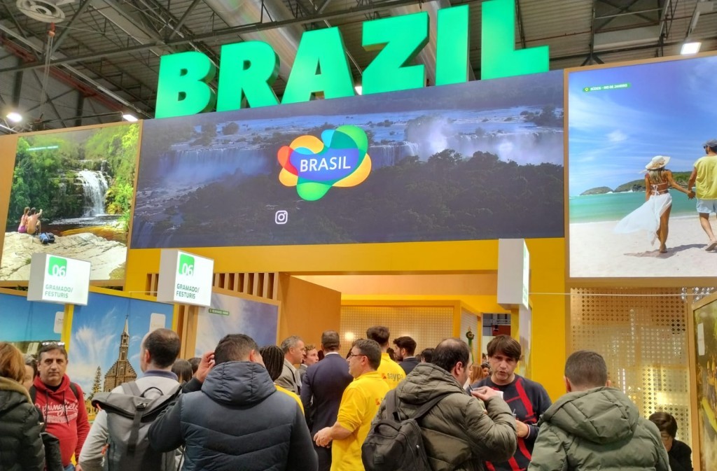 Estande do Brasil na Fitur